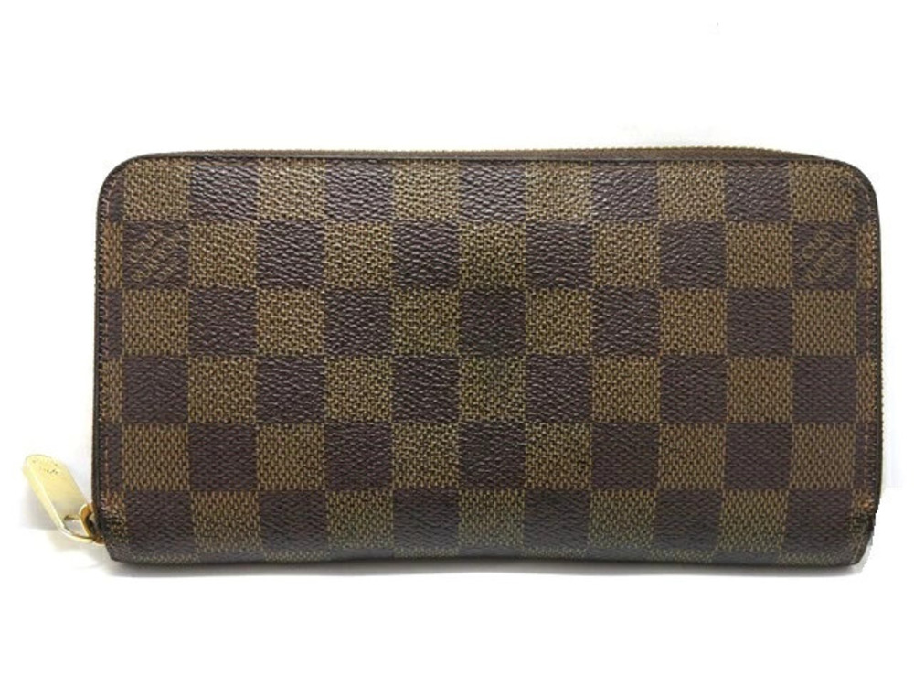 LOUIS VUITTON Long Wallet Zippy Damier